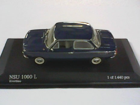 NSU 1000L BLEU
