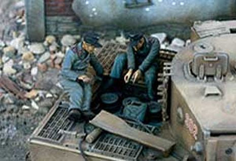 EQUIPAGE REPARANT TIGRE  1/35