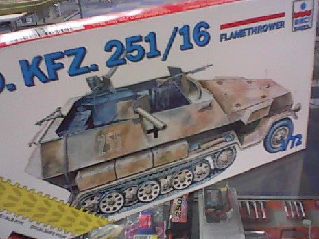 SD KFZ  251/16  1/72
