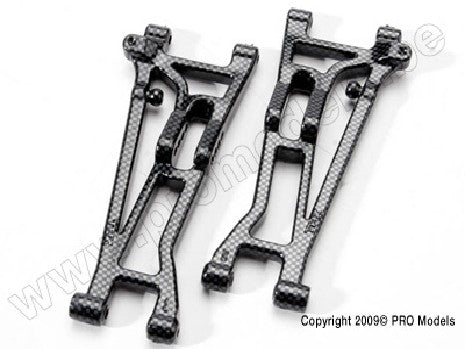 Suspension arms, front (left & right), Exo-Carbon finish (Jato)