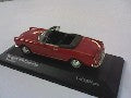 PEUGEOT 404 CABRIOLET ROUGE 1962 1/43