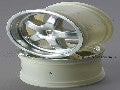 Wheels, satin finished 3.2" (2)