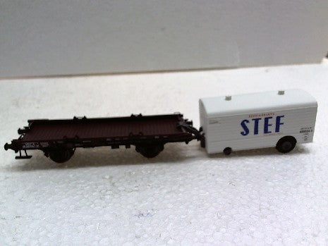 WAGON UFR MONO PORTEUR EP III REMORQUE FRIGO STEF