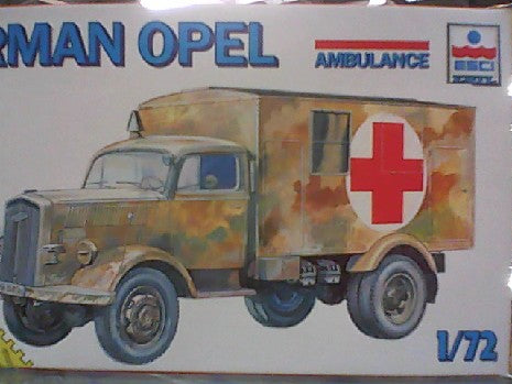 GERMAN OPEL  AMBULANCE  172