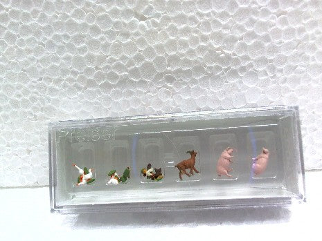Assortiment de Petits Animaux pour Décorations de Maquettes N