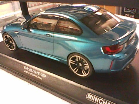 BMW M2 COUP╔ 2016 BLEU METAL 1/18