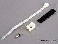 Attachment bracket, plug/ foam tape/tie wrap/ 3x10mm wst screw (