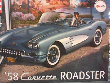 58 CORVETTE ROADSTER 1/25