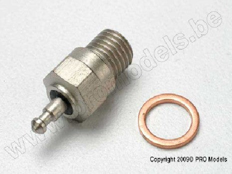 Glow plug, super-duty (long medium)/ gasket