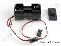 Battery holder with on/off switch/ rubber on/off switch cover