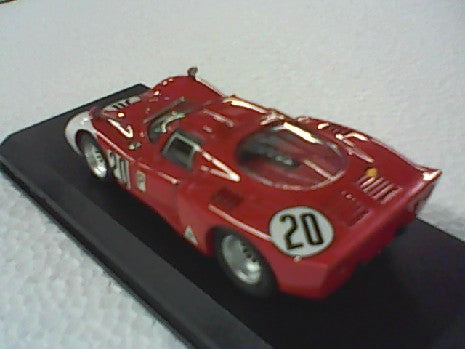 ALFA ROMEO 33.2 DAYTONA 1968 VACCARELLA/SCHUTZ 1/43