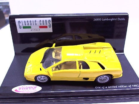 LAMBORGHINI DIABLO JAUNE 1/43