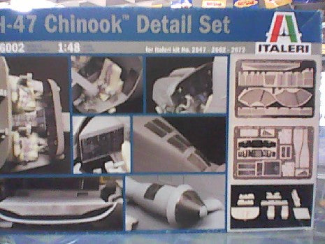 Set de Détails CH-47 Chinook 1/48 - Maquette Italeri