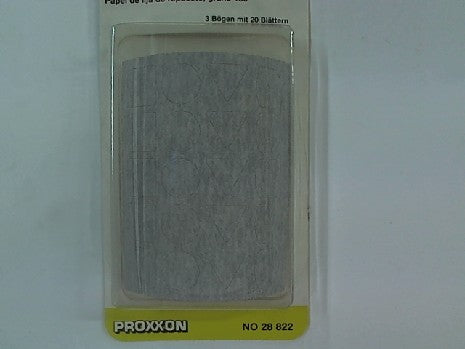 Papier de Verre Autocollant Grain 180 Proxxon - Outil Essentiel pour le Modélisme