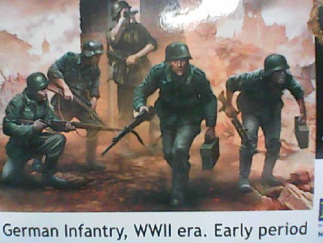 INFANTERIE ALLEMANDE - COMBAT DE RUES - 1940/1941