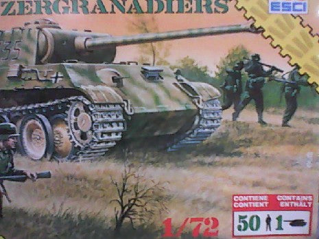 PANTHER TANK PANZERGRANADIERS 1/72