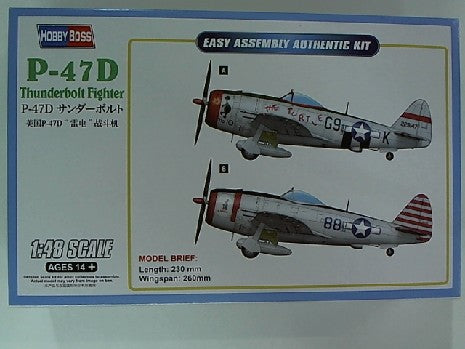 P-47D THUNDERBOLT FIGHTER 1/48