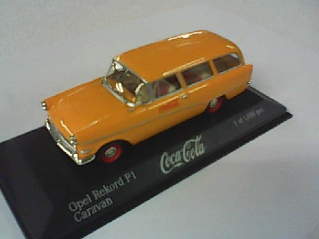 OPEL REKORD P1 BREAK 1958 COCA COLA 1/43