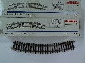 Courbe de rail K 1/1 R 360mm pour trains Marklin