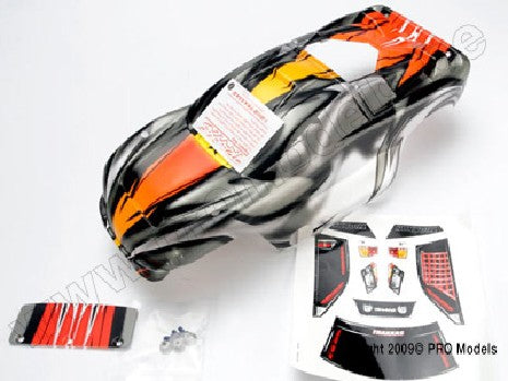 Body, Nitro Rustler, ProGraphix (Replacement for the painted bod