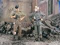 SOLDATS ALLEMANDS BLESSE 1/35