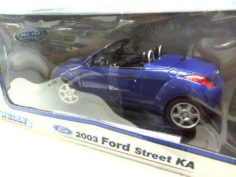 FORD STREET KA 1/18 BLEU