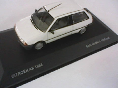 CITROEN AX 1988 BLANC 1/43