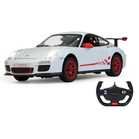 Porsche GT3 1:14 blanc 27 MHZ