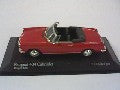 PEUGEOT 404 CABRIOLET ROUGE 1962 1/43