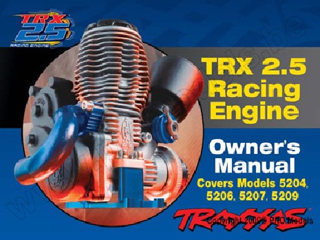 Engine Manual, TRX 2.5