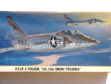 Maquette Avion Hasegawa F11F-1 Tiger VA-156 Iron Tigers 1/72