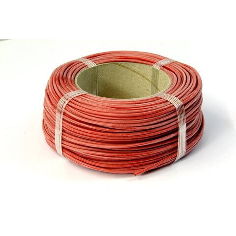 Cordon silicone rouge 1,5qmm 100m