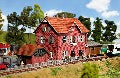 Gare Klingenberg - Décor de Train N de Faller