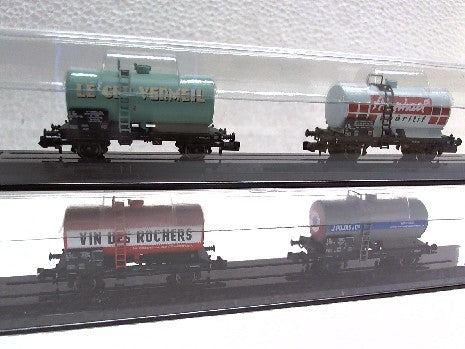4 WAGONS CITERNES SOUDEES OCEM 29 N