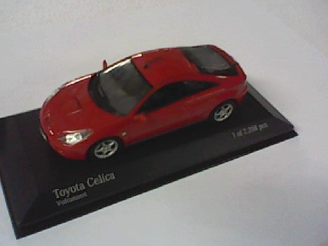 Miniature Toyota Celica 2000 Rouge 1/43 - Minichamps