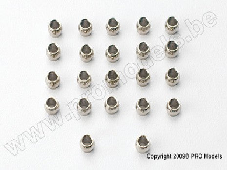 Hollow balls, steel (machined)