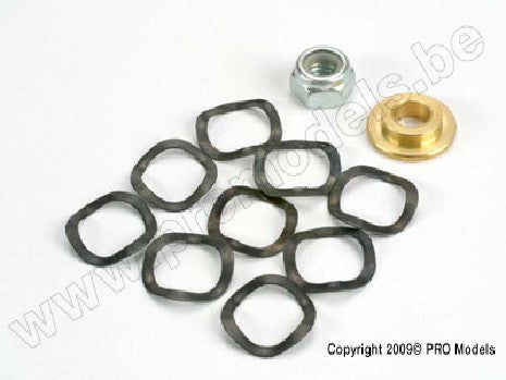 Belleville washers (complete set w/ nut)
