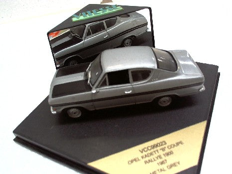 OPEL KADETT B  COUPE 1967 RALLYE 1900  GRIS METAL