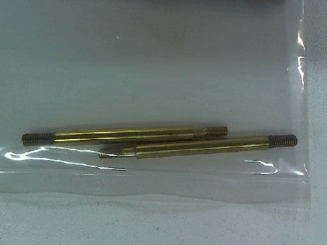 Shaft de shock GTR revêtu de TiN (2 pièces) - TRAXXAS