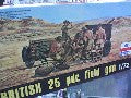 BRITISH 25 PDR FIELD GUN  1/72