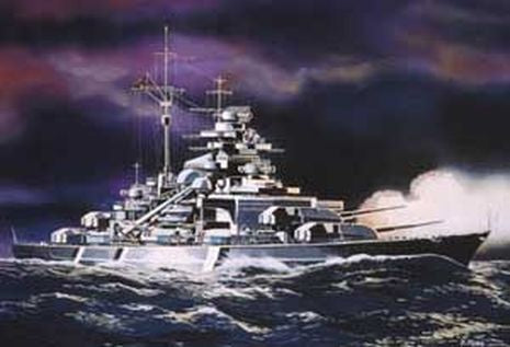MODEL SET BISMARCK 1/1200