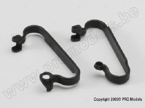 Nerf bars, chassis (black)
