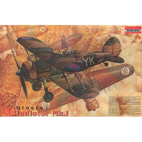 Maquette GLOSTER GLADIATOR MK I 1/72 - RODEN