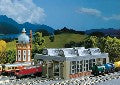 Hangar à Locomotives N - Faller pour Trains Miniatures