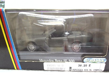 MERCEDES 500 SL CABRIOLET NOIR 1/43