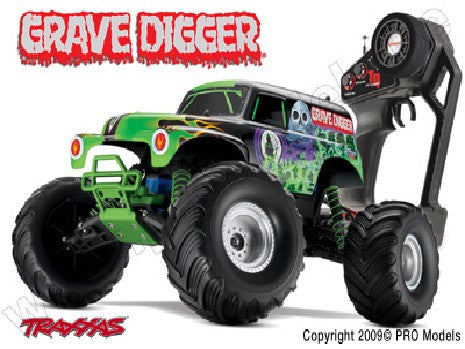 GRAVE DIGGER - 4x2 - 1/10 BRUSHED