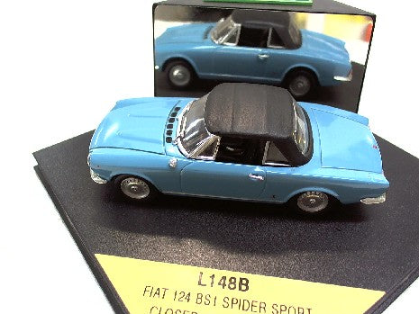 FIAT 124 BS1 SPY.SPORT FERM╔E CONV.AZUR 1/43