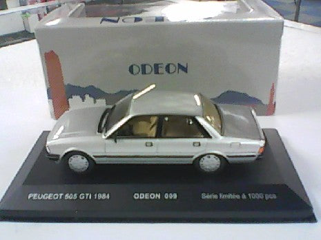 PEUGEOT 505 GTI ARGENT 1984 1/43