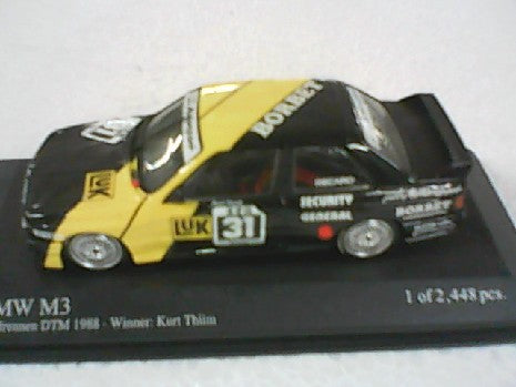 BMW M3 CHAMPION DTM 88 1/43