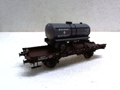 WAGON UFR MONO PORTEUR WAGON CITERNE HO